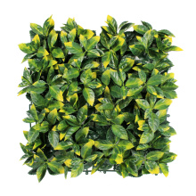 outdoor boxwood artificial palm leaves plants plastic balcony screen